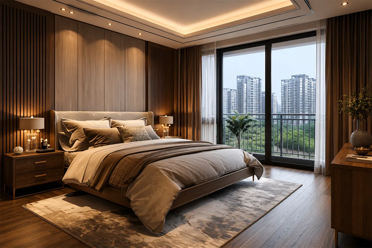 Kids bedroom interior design with vibrant colors in Bangalore